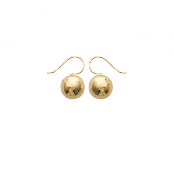 MJ Earrings Gold Plated
