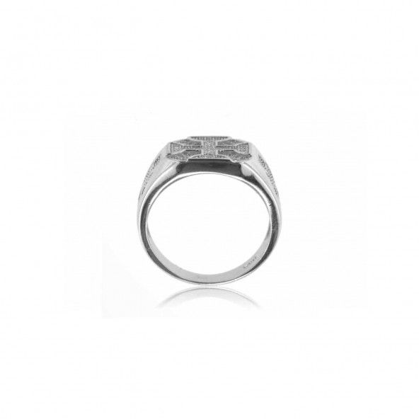 MJ Zirconium Sterling Silver 925/1000 Ring