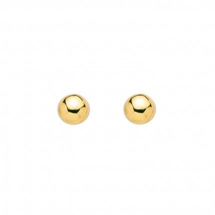MJ Earrings Half ScoopMJ Gold 375/1000