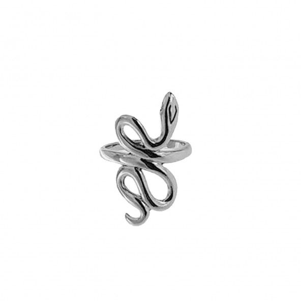 925/1000 Silver Snake Ring