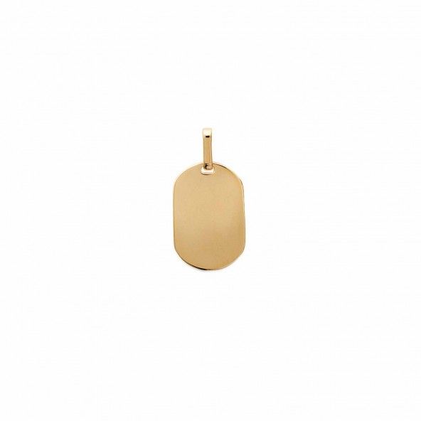Pendant Gold Plated Plate