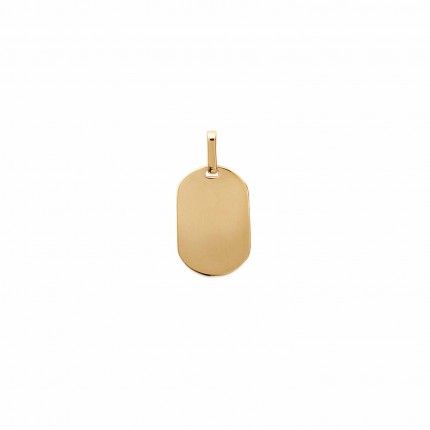 Pendant Gold Plated Plate