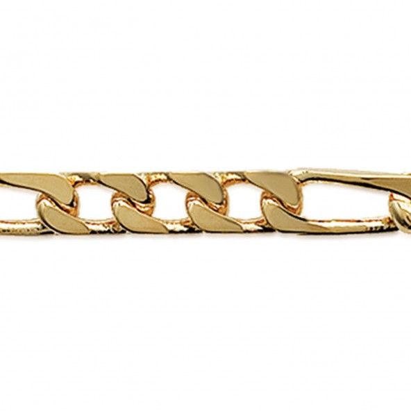 Link Bracelet 3 + 1 Gold Plated