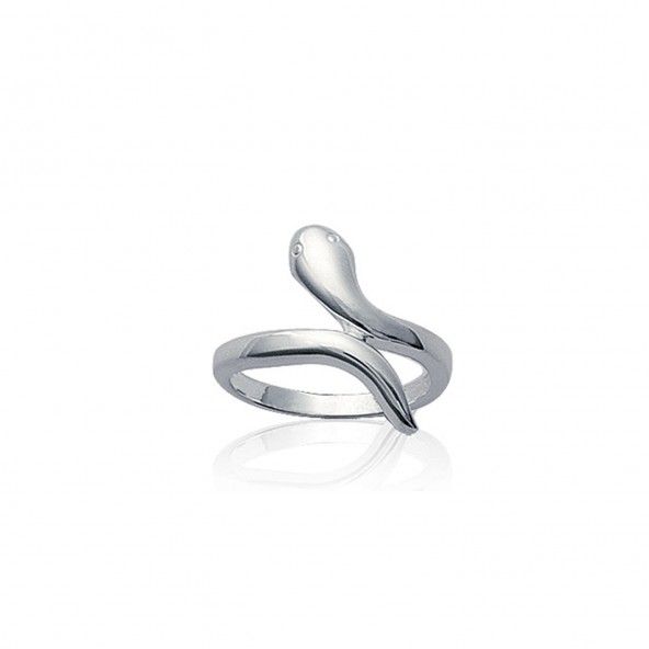 925/1000 Silver Snake Ring