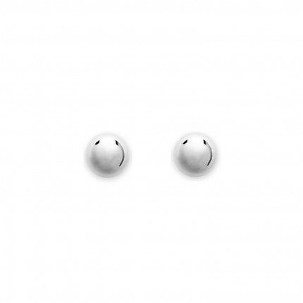 MJ Earrings Ball 10 mm 925/1000 Silver