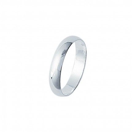 925/1000 Silver Smooth Wedding Ring
