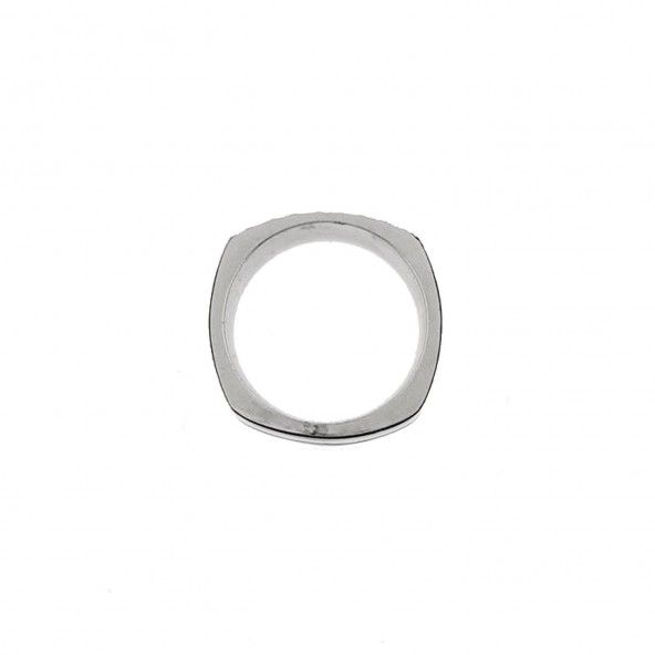 Stainless Steel Ring 2 Stripes Smooth and Satin 4 mm