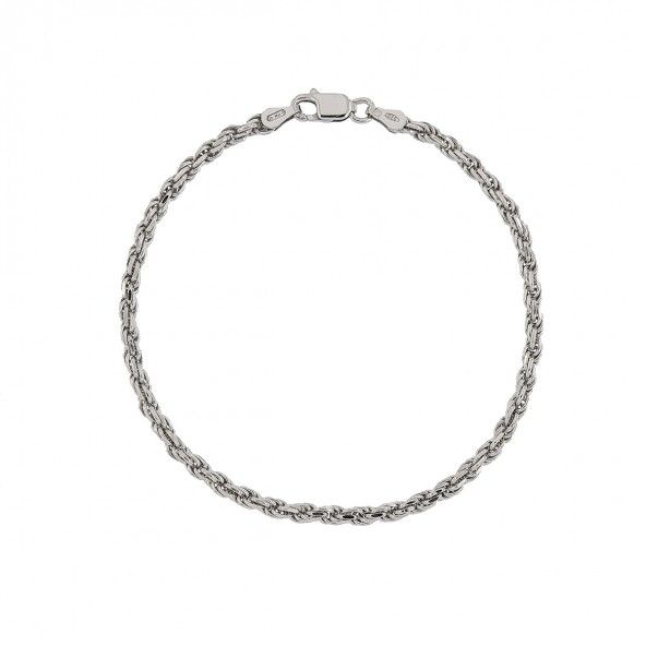 925/1000 Silver Bracelet Cord 19cm.