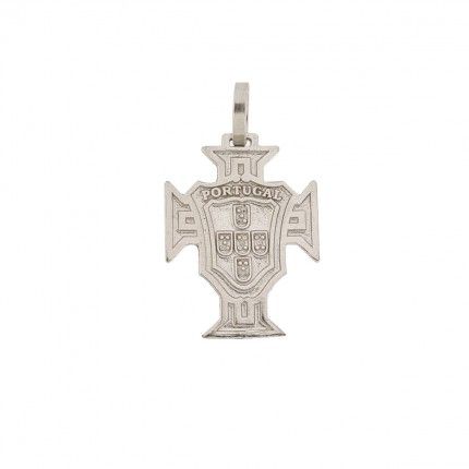 925/1000 Silver Pendent Cross of Portugal 22mm.