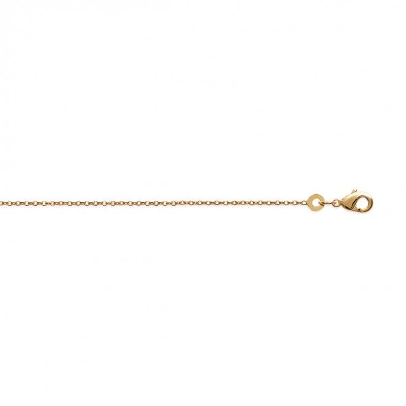 Gold Plated Forçat Mesh Necklace 60cm.