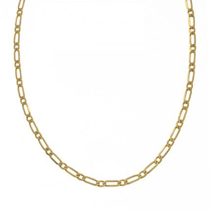 Chain750/1000 Gold Mesh Figaro 1+1 50cm.