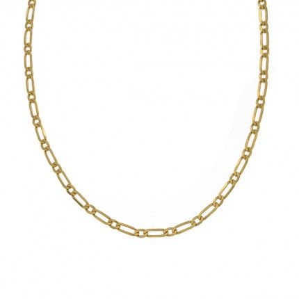 Chain 750/1000 Gold Mesh Figaro 1+1 60cm.