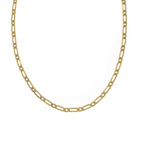 Chain 750/1000 Gold Mesh Figaro 1+1 60cm.