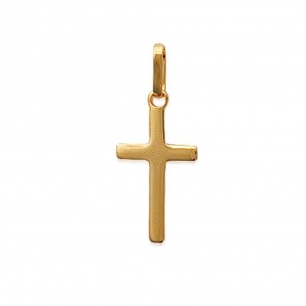 Gold Plated Cross 25mm.