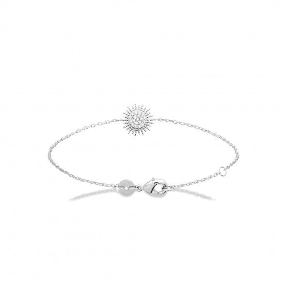 Bracelet Soleil Argent 925/1000 18cm.